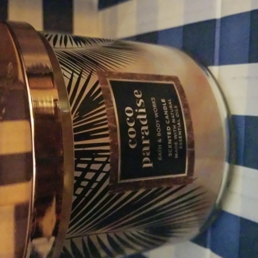 Bath and Bodyworks  candle
